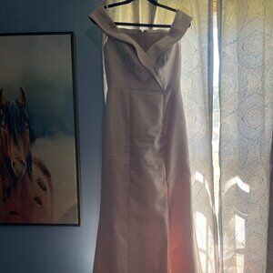 Champagne Bridesmaid Dress